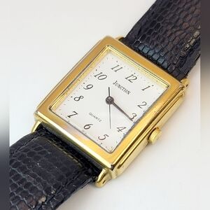 Vintage Citizen Junction 6031 Quartz Tank Watch – Gold Tone – Japan JDM Unisex